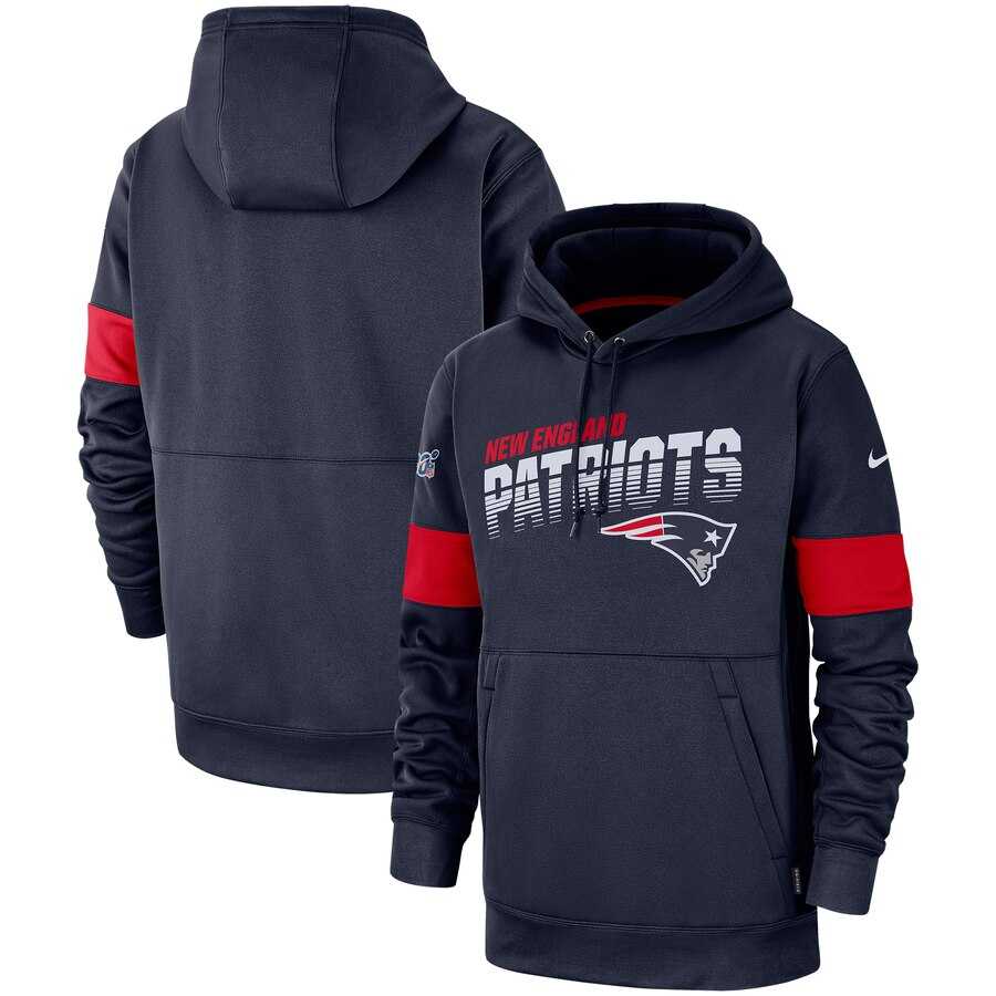 New England Patriots Nike Sideline Team Logo Performance Pullover Hoodie Navy,We sell and wholesale New England Patriots Nike Sideline Team Logo Performance Pullover Hoodie Navy on line form chian!